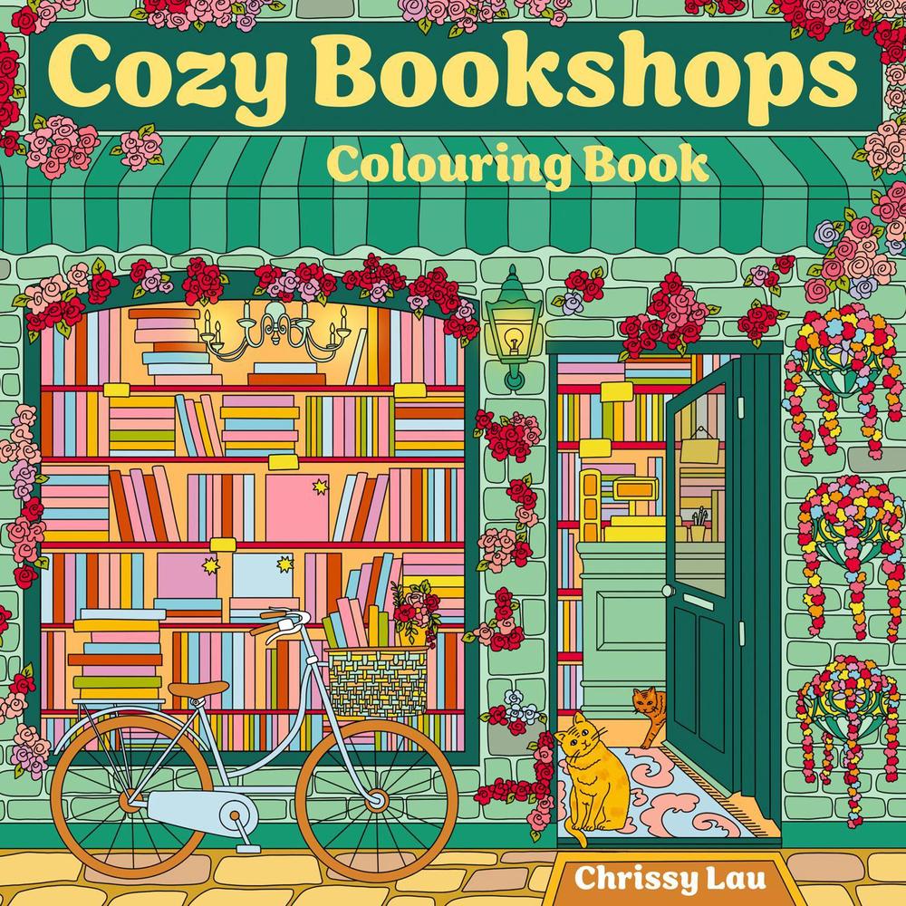 Cozy Bookshops: Colouring Book, 9780008772758