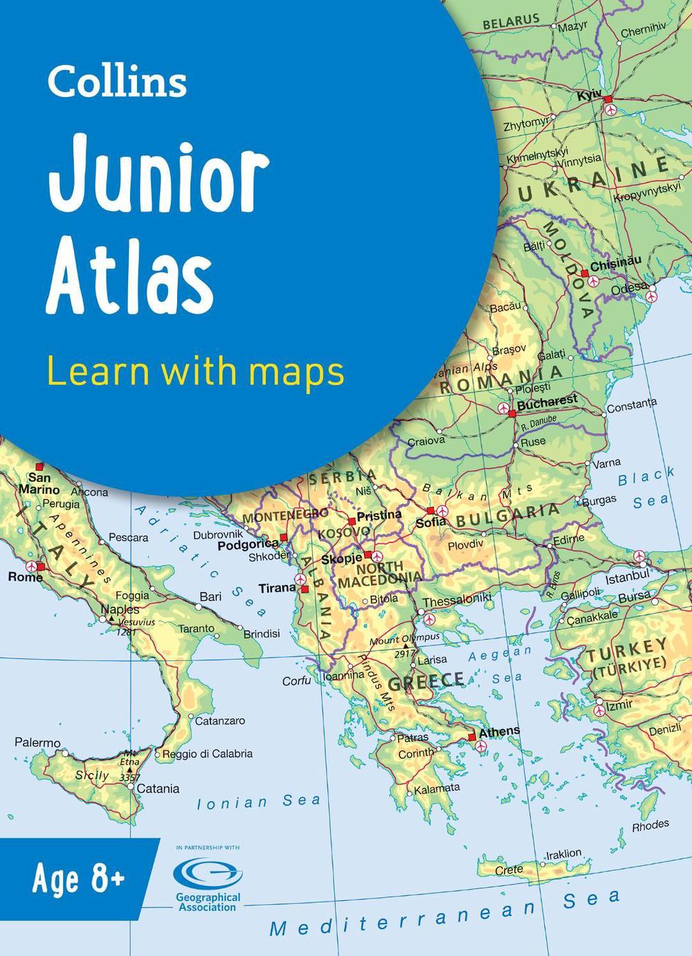 Collins Junior Atlas by Stephen Scoffham - ISBN: 9780008794309