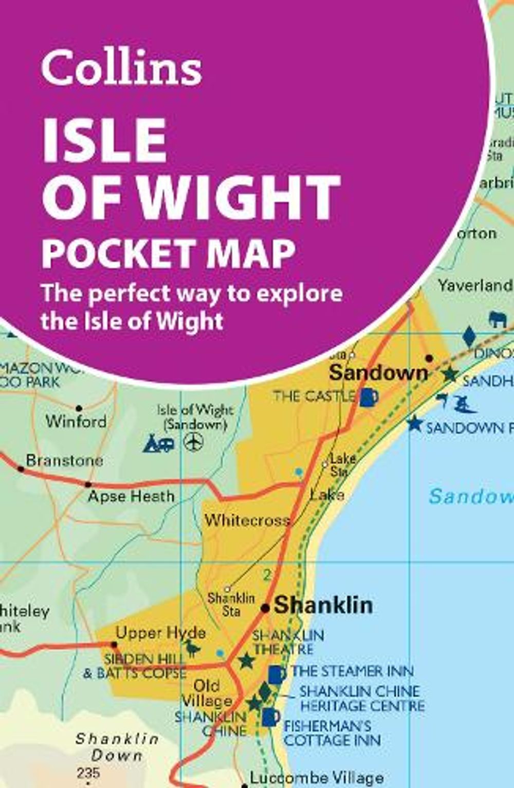 Isle of Wight Pocket Map by Collins Maps - ISBN: 9780008849993