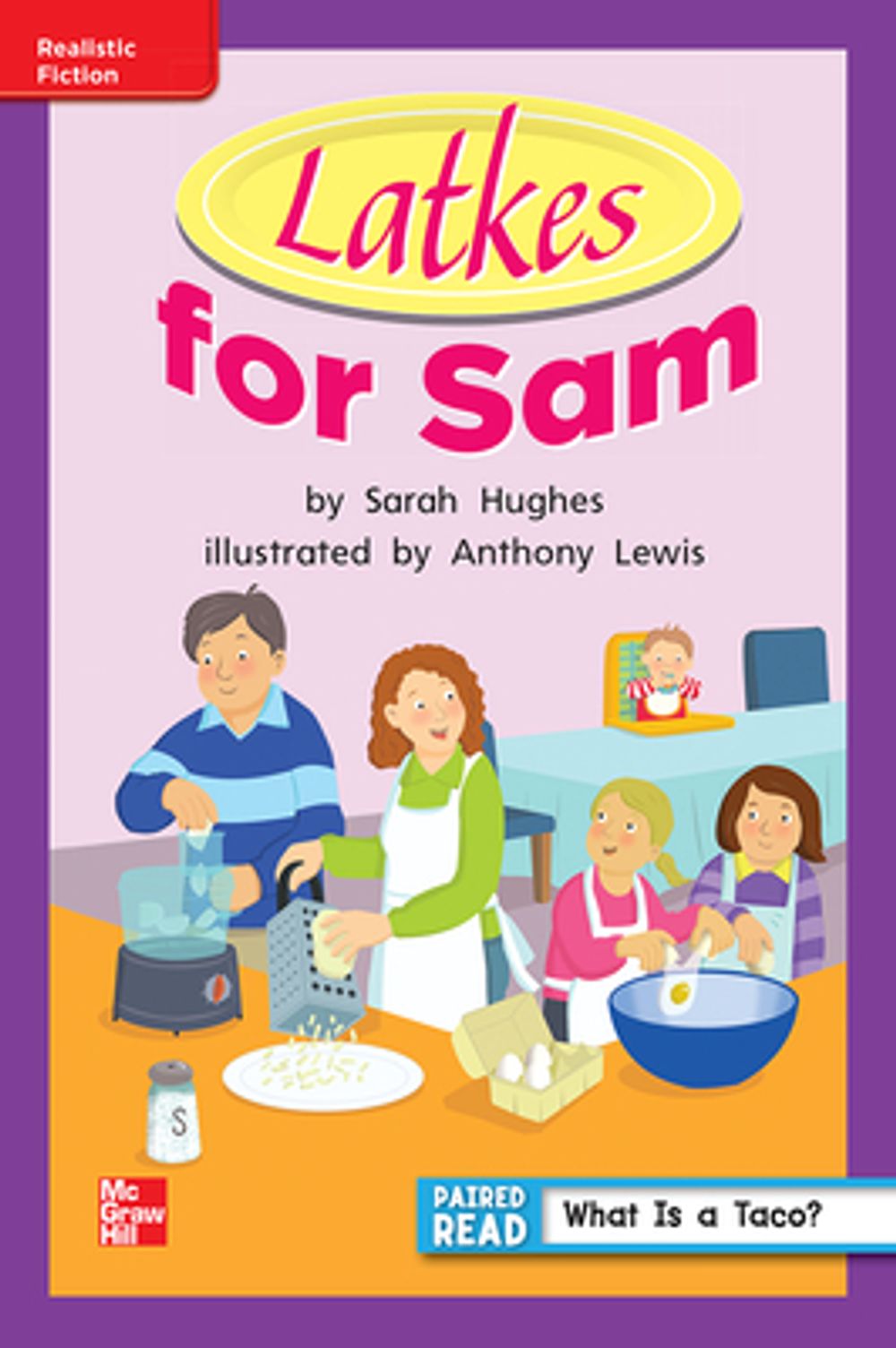 Reading Wonders Leveled Reader Latkes for Sam: Ell Unit 6 Week 4 Grade ...