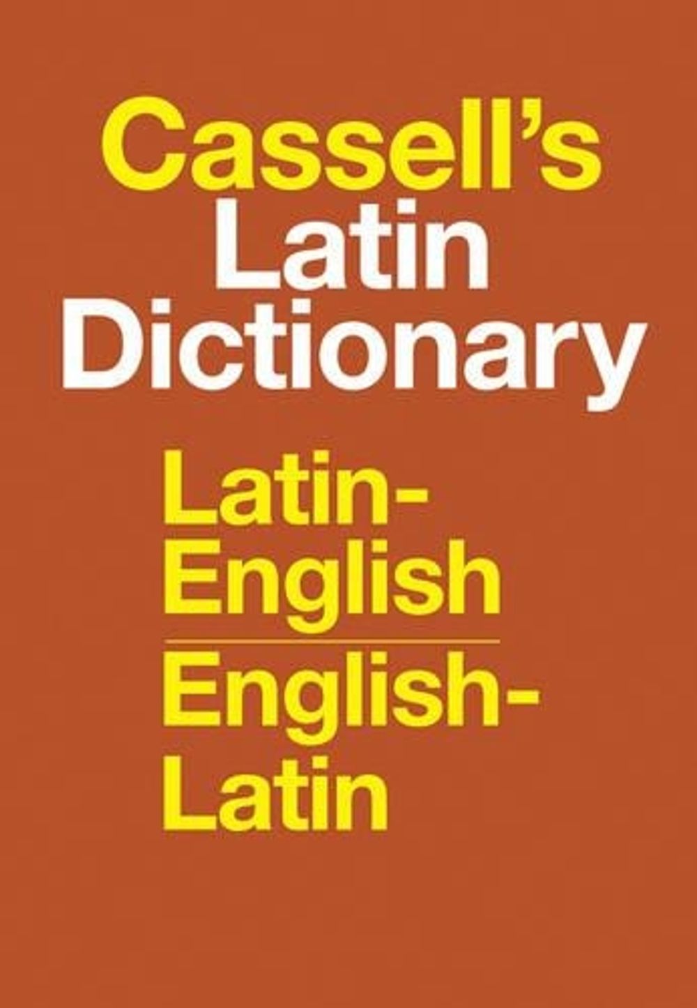 Cassell's Latin Dictionary by D.P. Simpson, Hardcover, 9780025225800 ...
