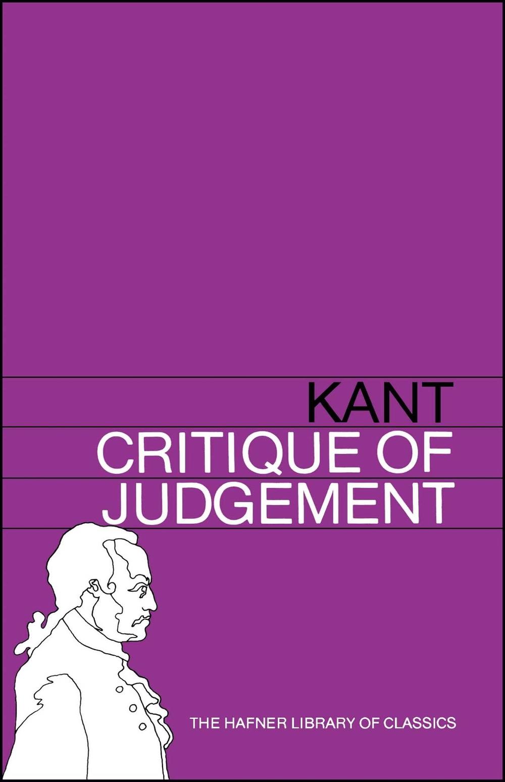 Critique of Judgement by Immanuel Kant - ISBN: 9780028475004