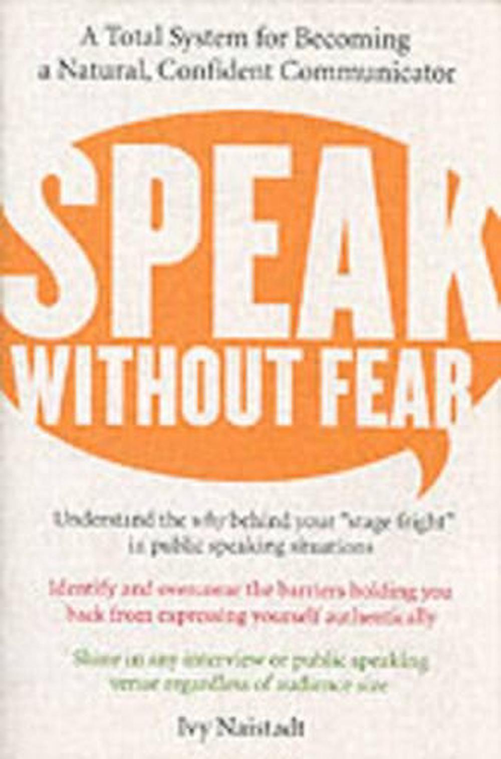 Speak Without Fear, 9780060524494