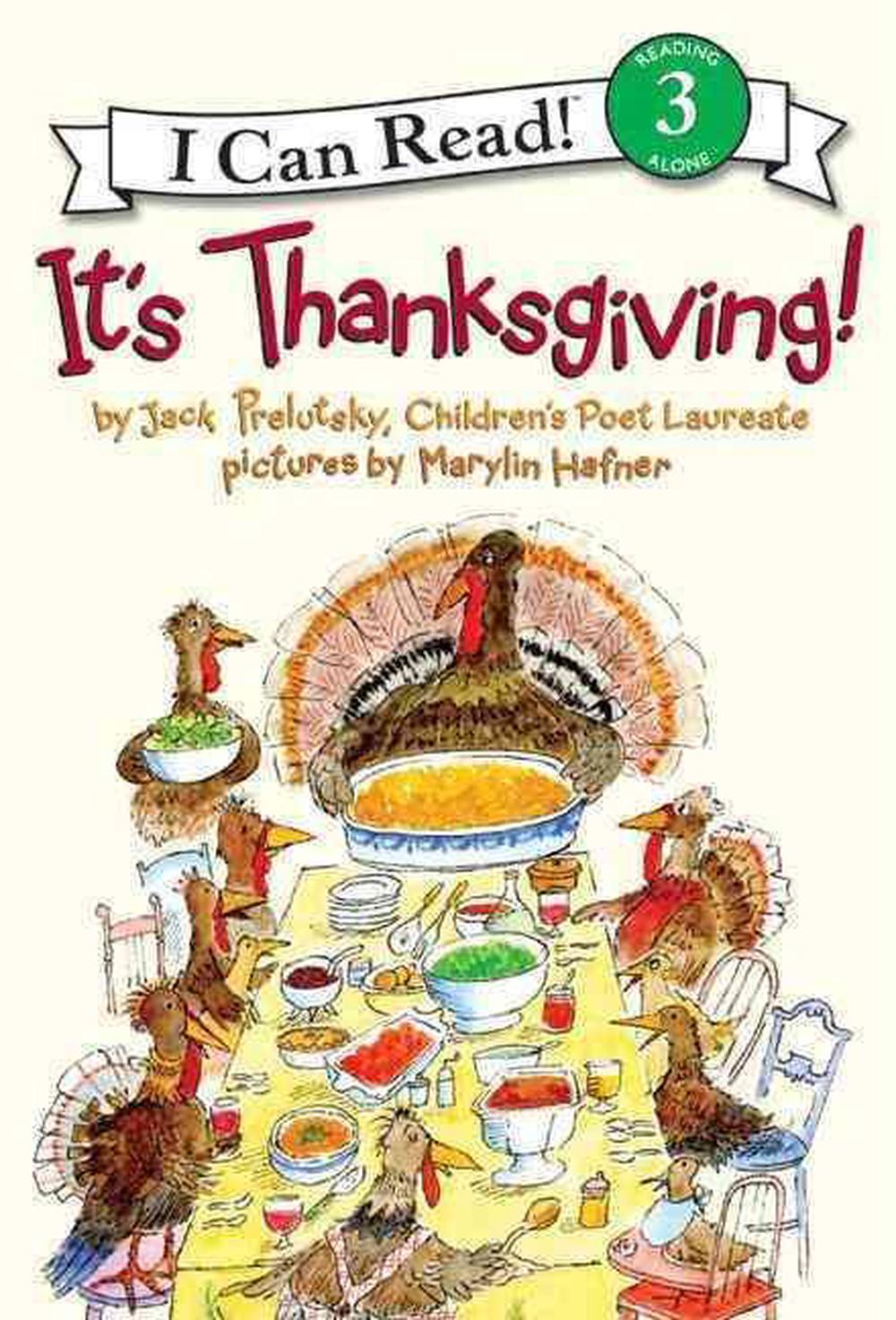 it's thanksgiving!jack prelutsky, paperback, 9780060537111