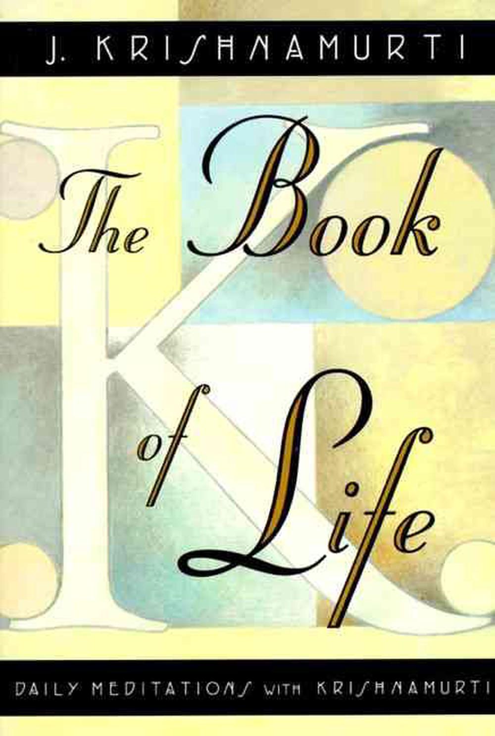 The Book of Life: Daily Meditations with Krishnamurti, 9780060648794