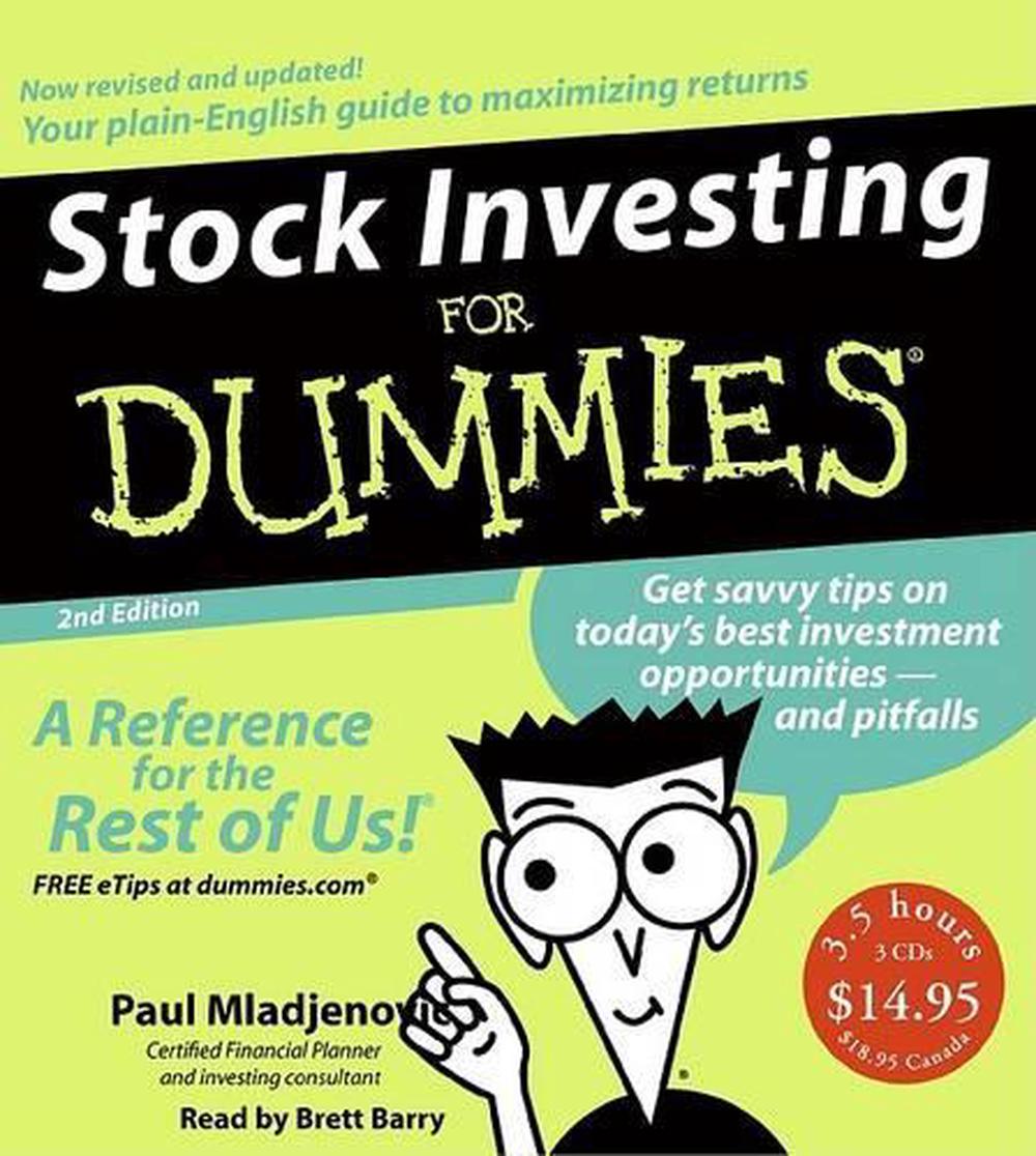 Stock Investing for Dummies by Paul Mladjenovic, Compact Disc
