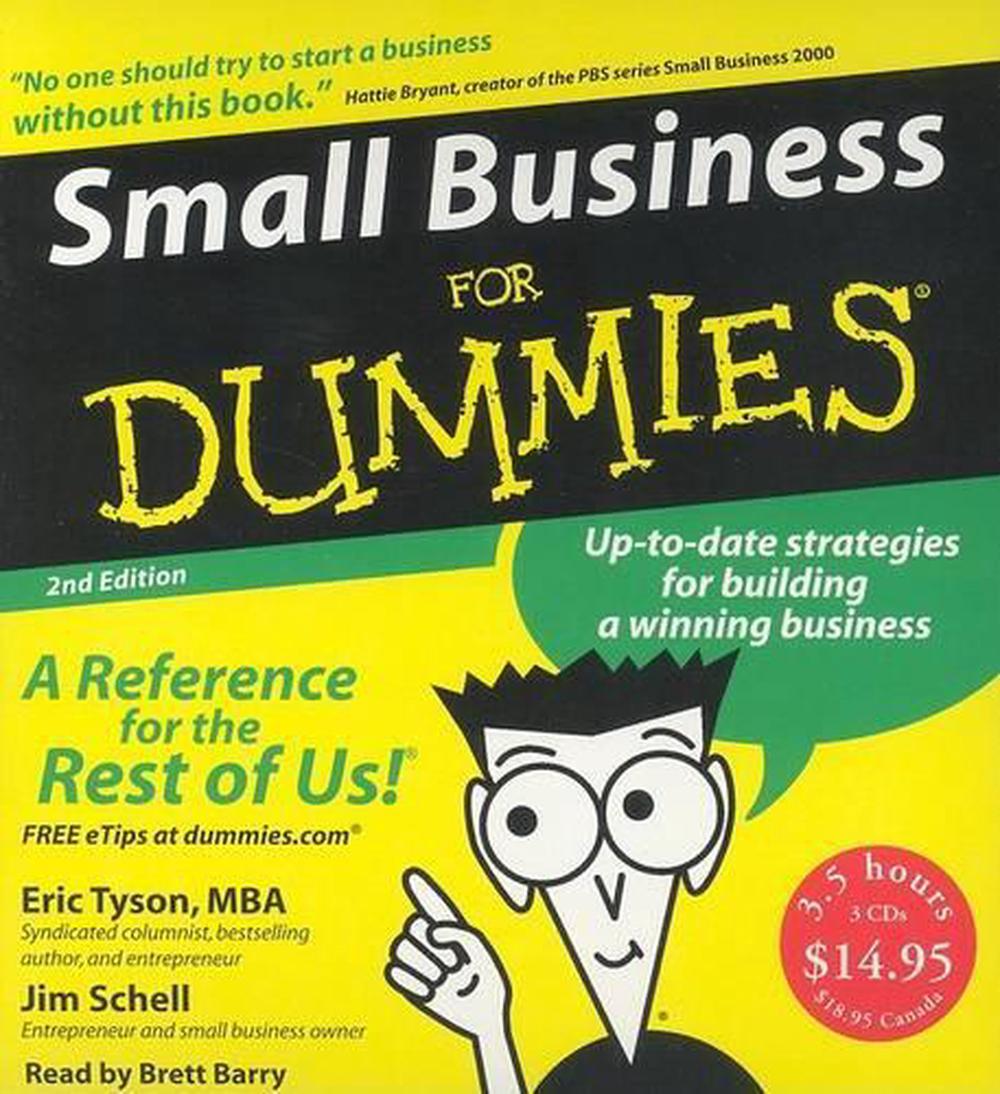 Small Business For Dummies By Eric Tyson, CD, 9780061175947 | Buy ...