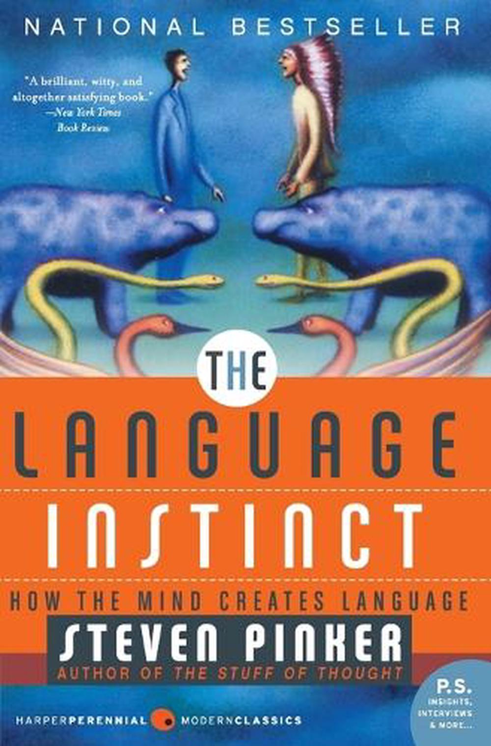 the language instinct the new science of language and mind