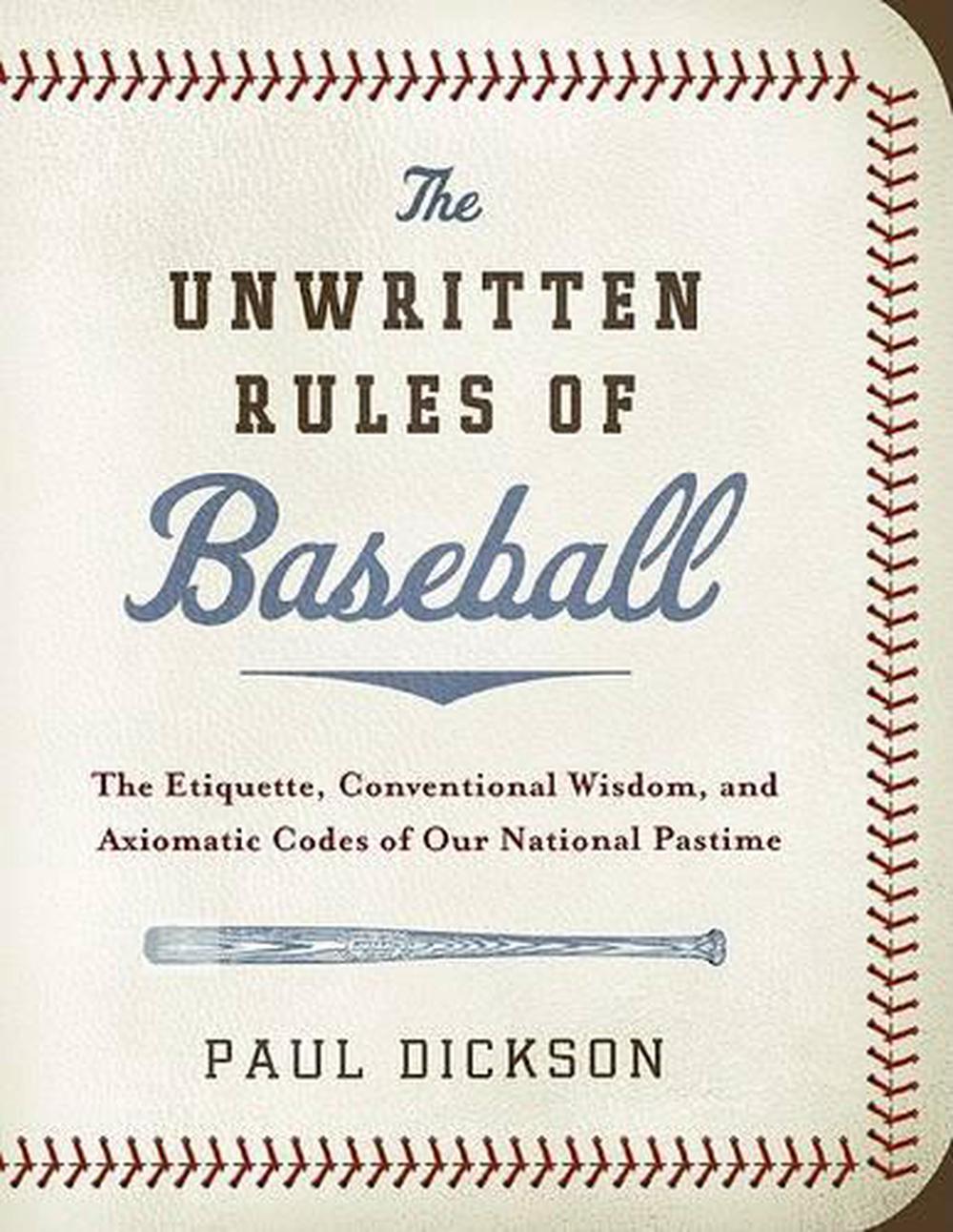 The Unwritten Rules of Baseball, 9780061561054