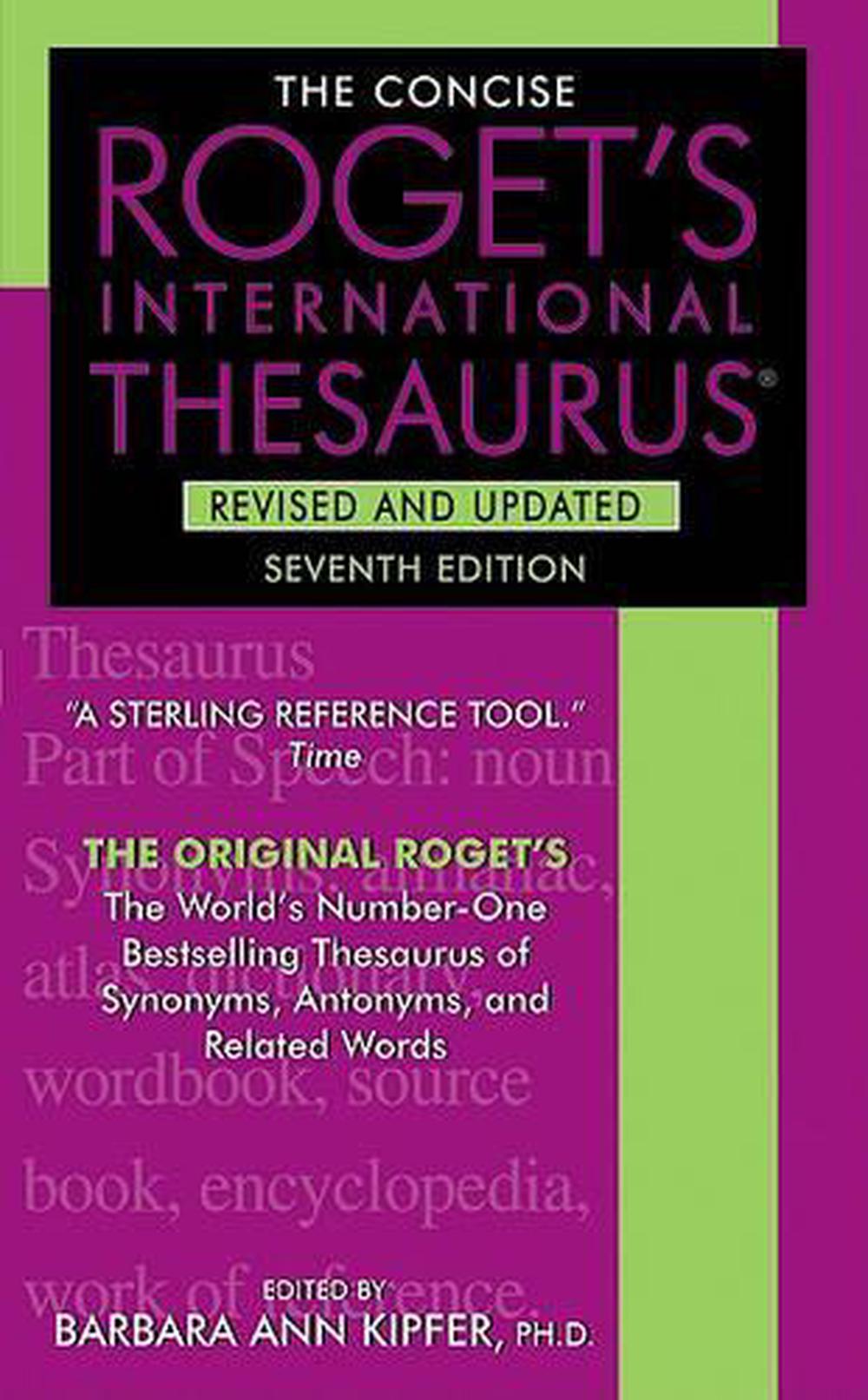 Roget's Concise International Thesaurus, 9780061961076