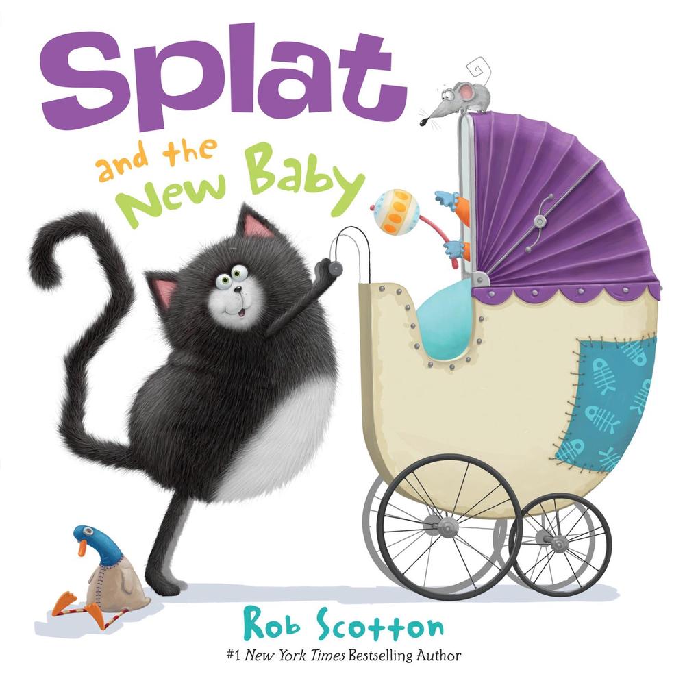 Splat and the New Baby, 9780062133892