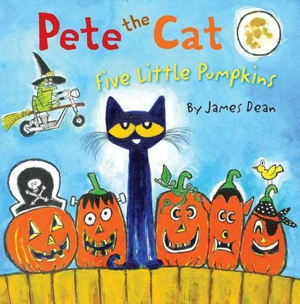 Cover of Pete the Cat: Five Little Pumpkins
