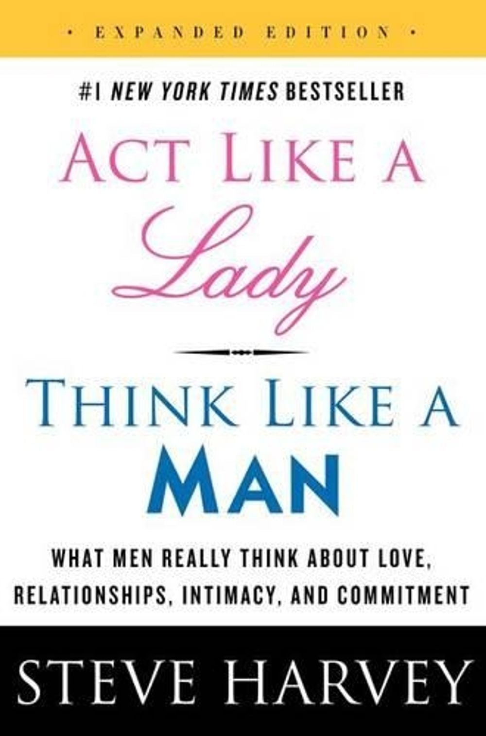 Act Like a Lady, Think Like a Man, Expanded Edition by Steve Harvey - ISBN: 9780062359971