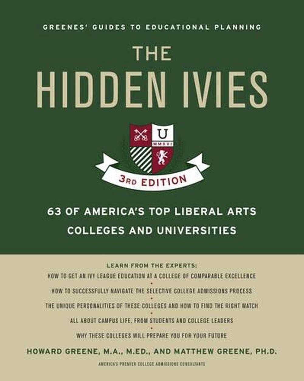 The Hidden Ivies, 3rd Edition, 9780062420909