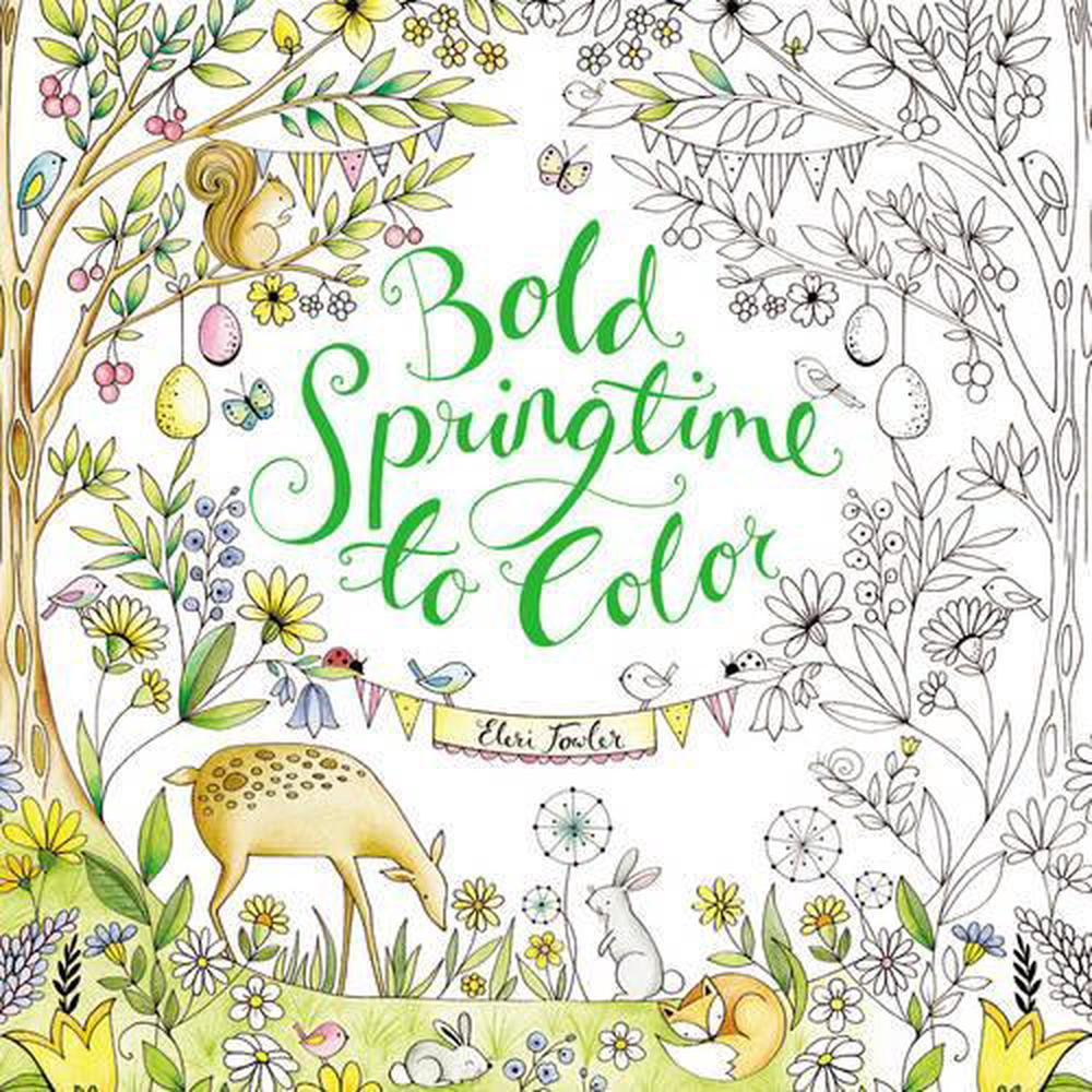 Sweet Springtime to Color by Eleri Fowler, Paperback, 9780062569967