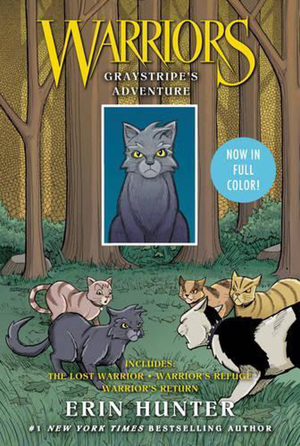Warriors: Graystripe's Adventure: 3 Full-Color Warriors Books in 1, 9780062573001