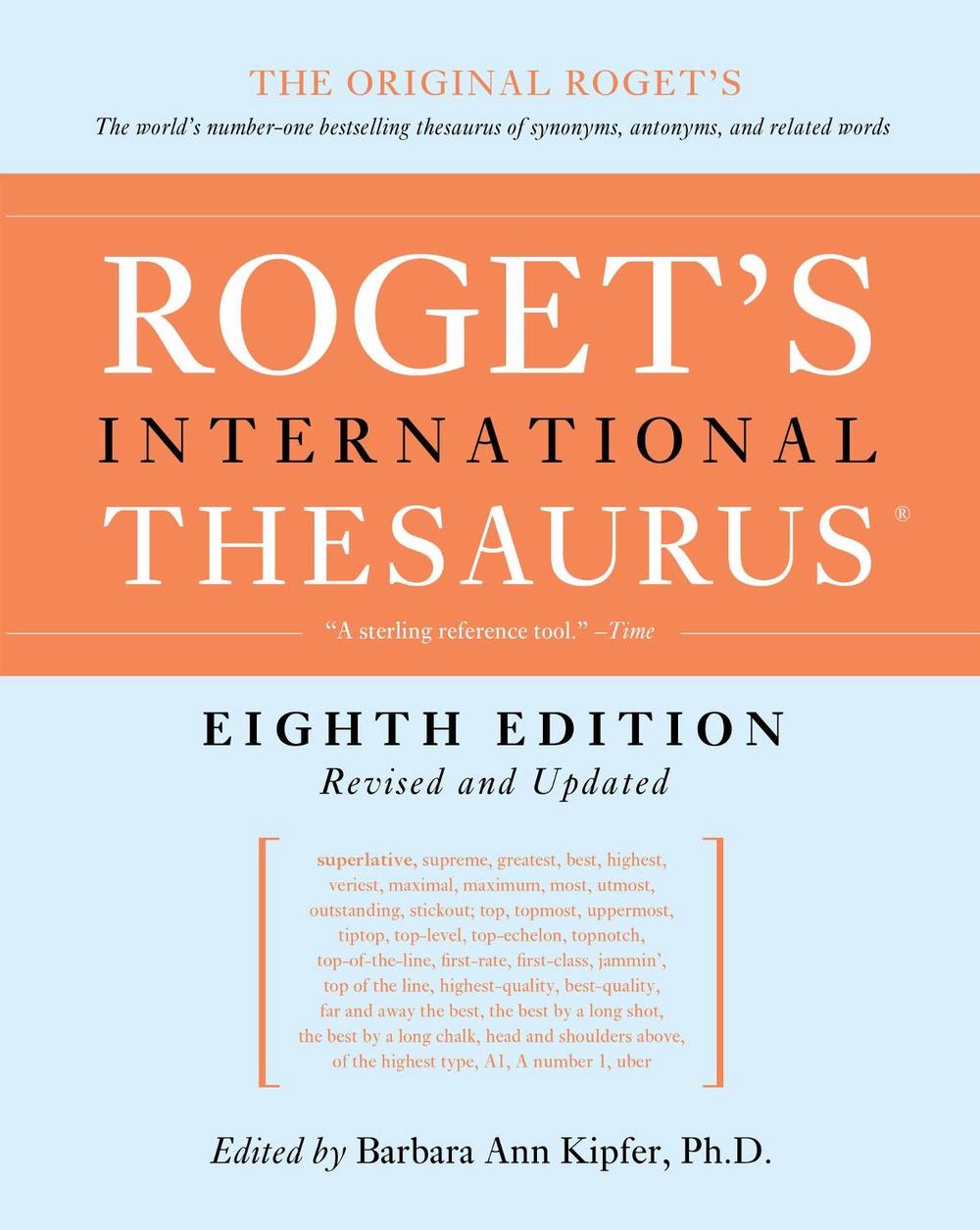 Roget's International Thesaurus [8th Edition], 9780062843739