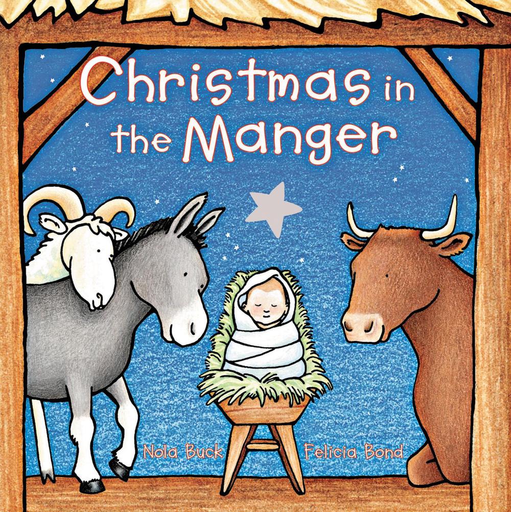 Christmas in the Manger Padded Board Book, 9780062863478