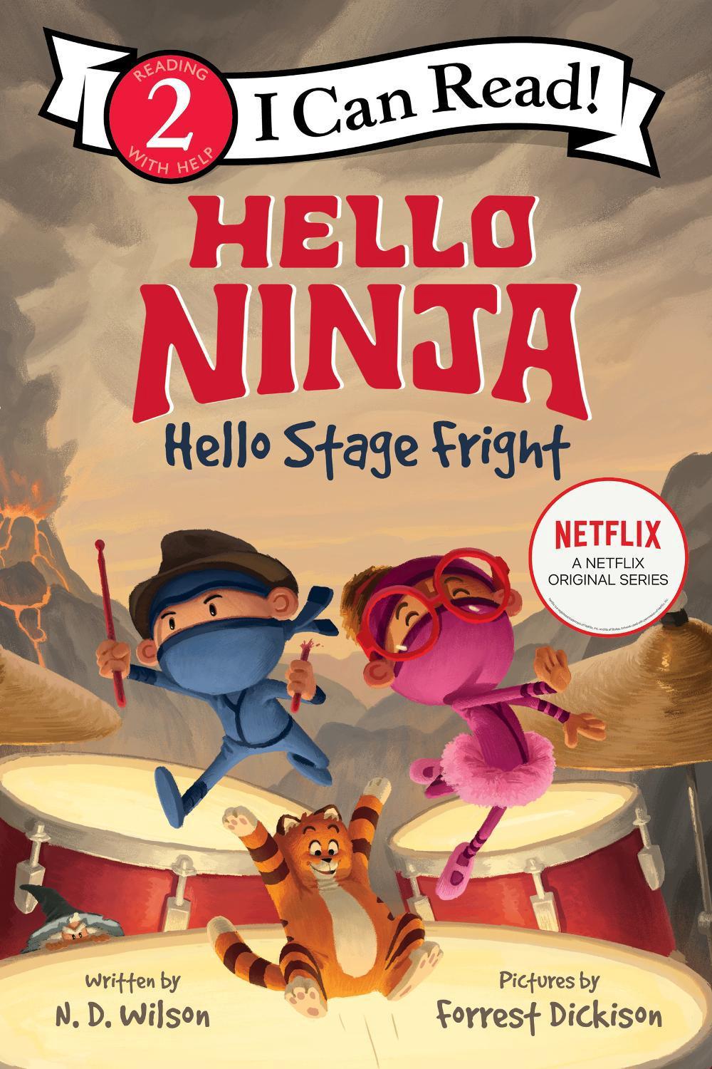 Hello, Ninja. Hello, Stage Fright!, 9780063056206