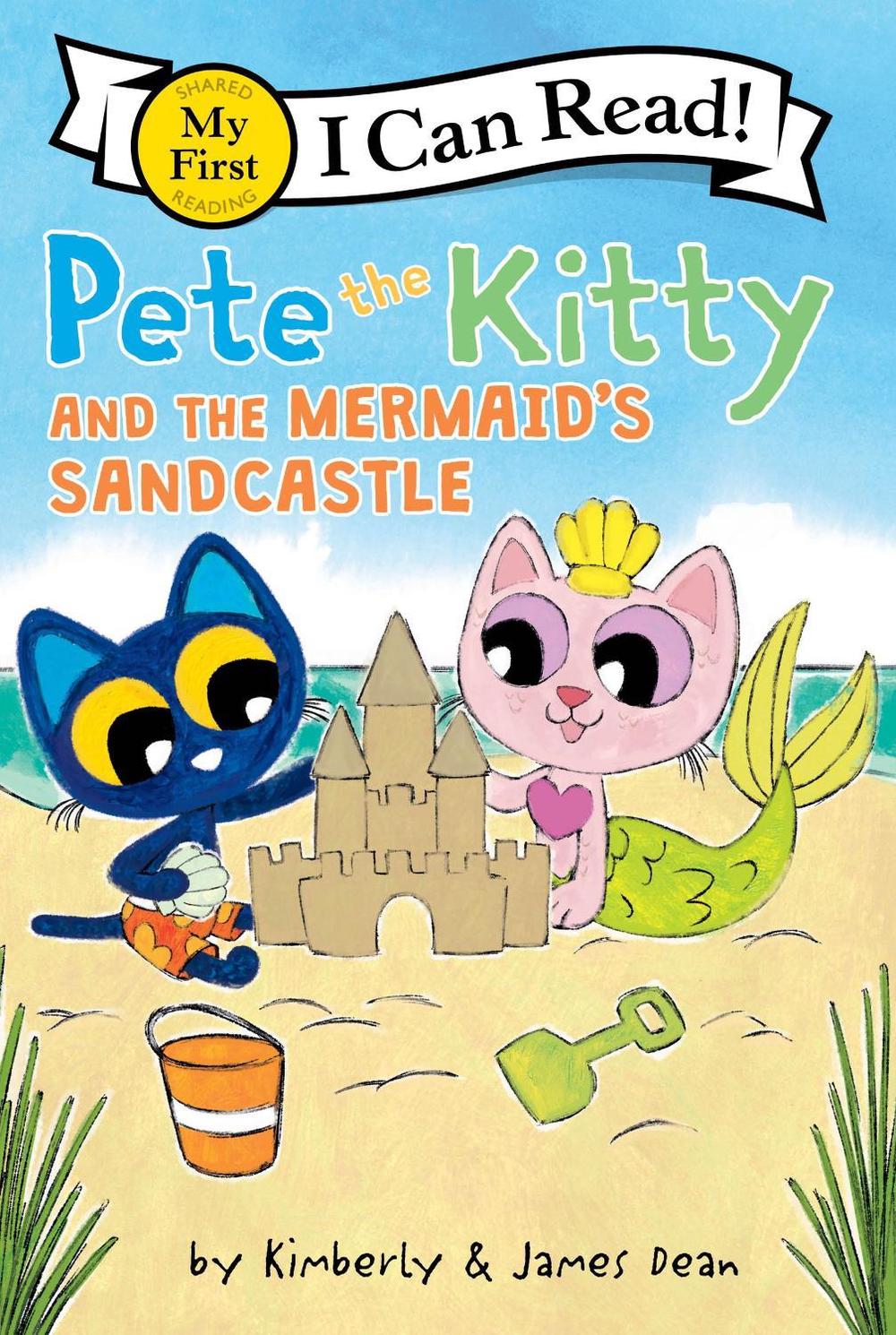 Pete the Kitty and the Mermaid's Sandcastle, 9780063096103