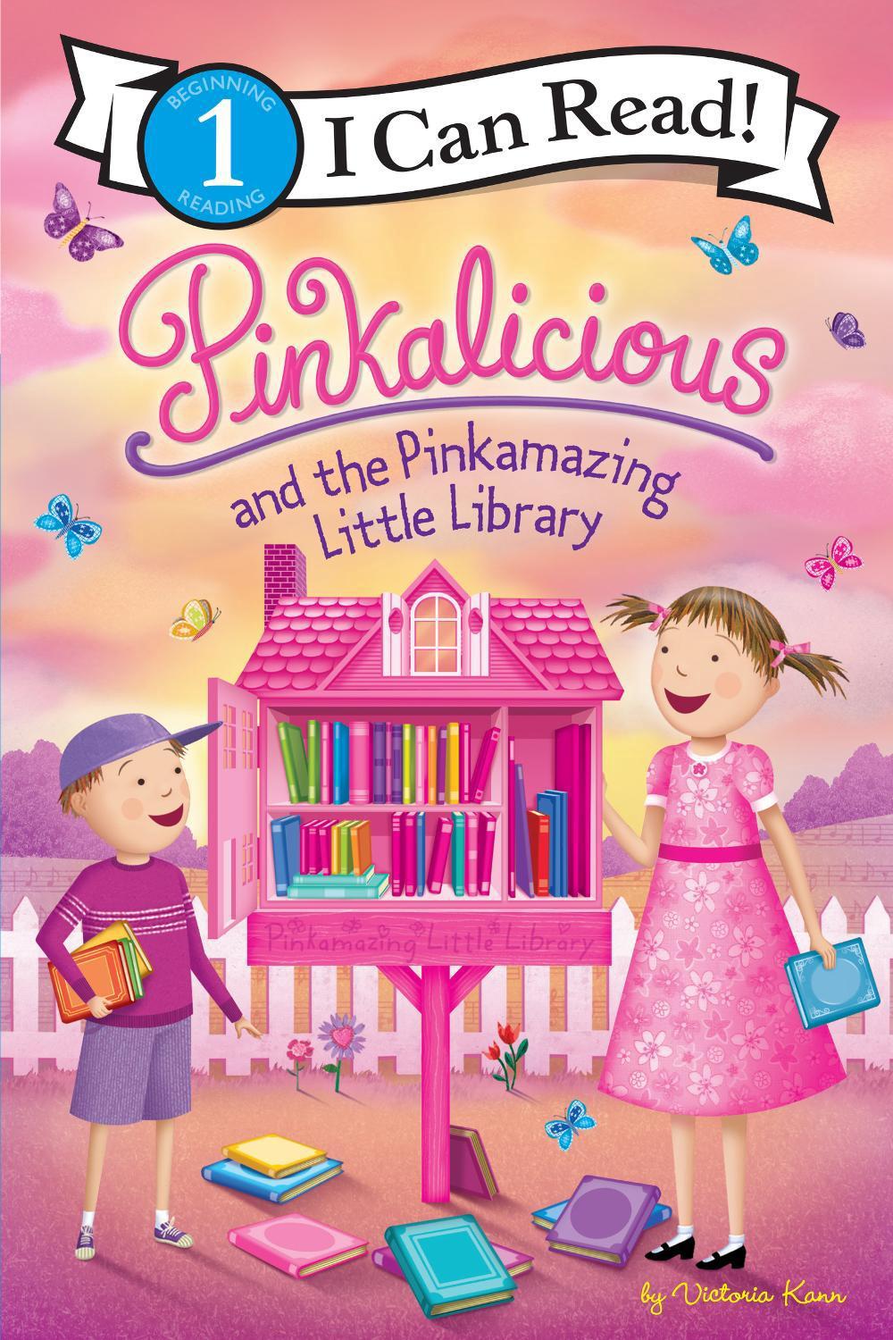Pinkalicious and the Pinkamazing Little Library, 9780063257313