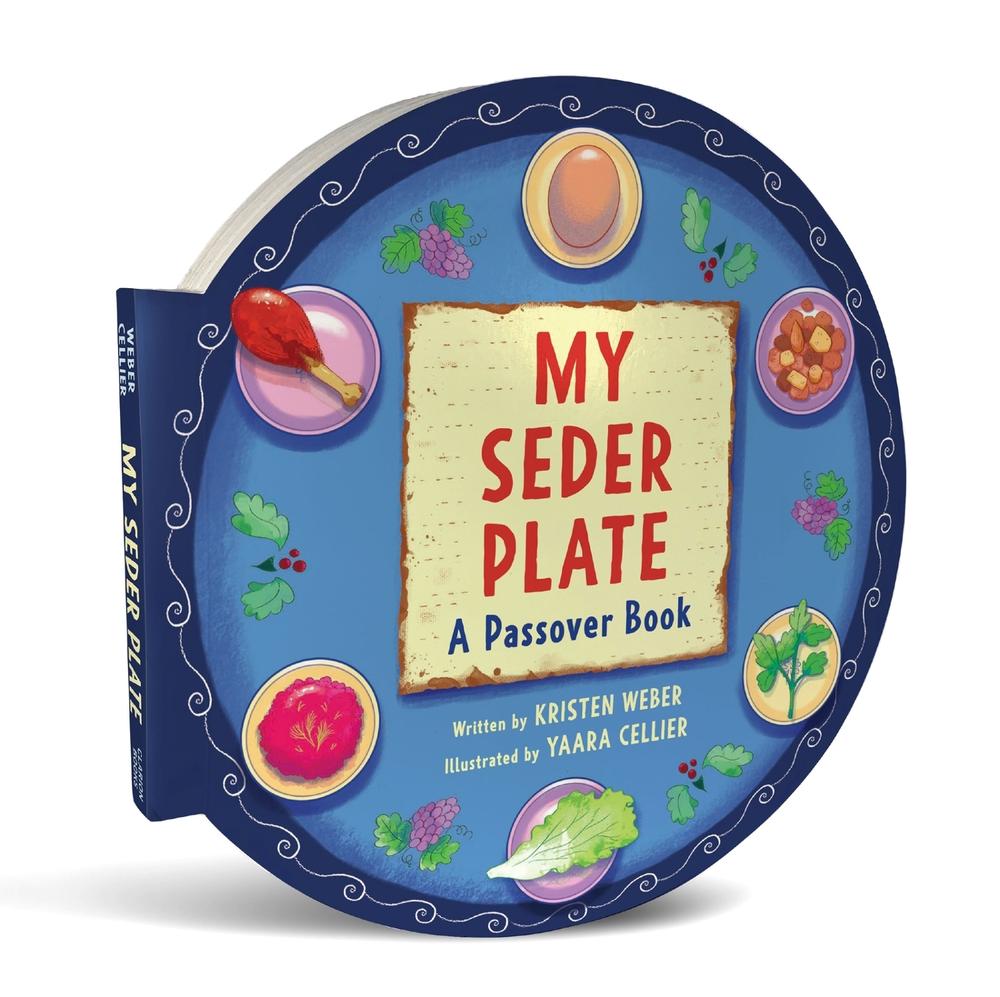 My Seder Plate Shaped Board Book, 9780063329324