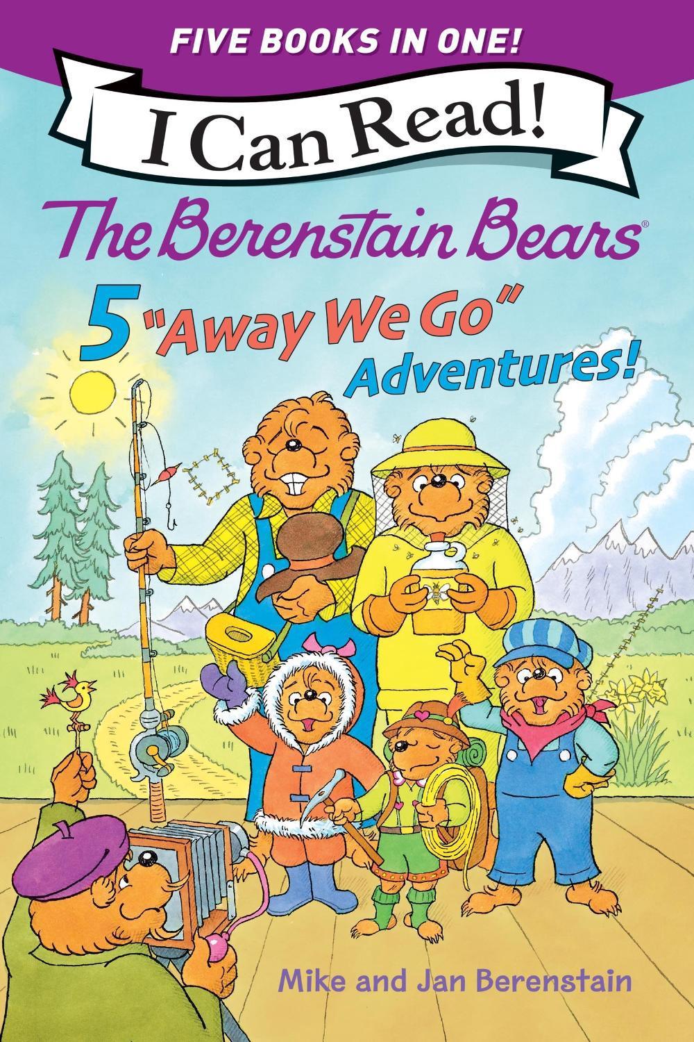 The Berenstain Bears: Five Away We Go Adventures!, 9780063355637
