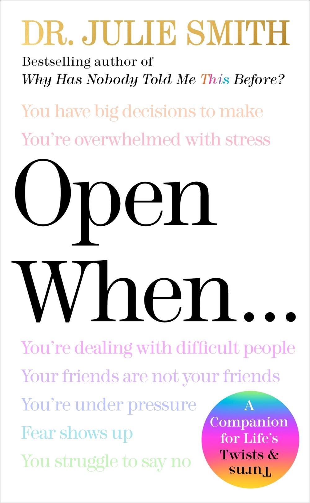 Open When, 9780063359260