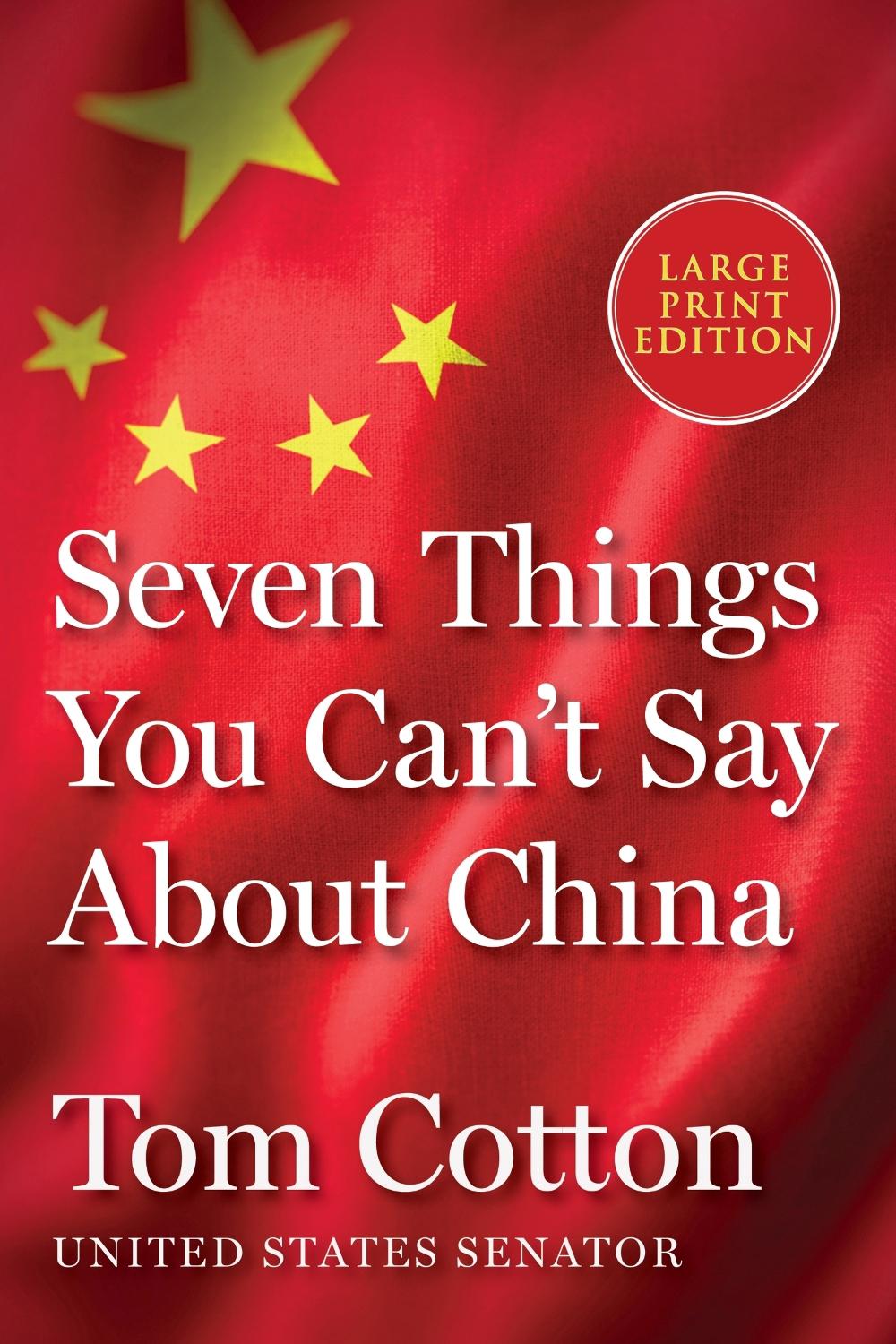 Seven Things You Can't Say about China, 9780063433533