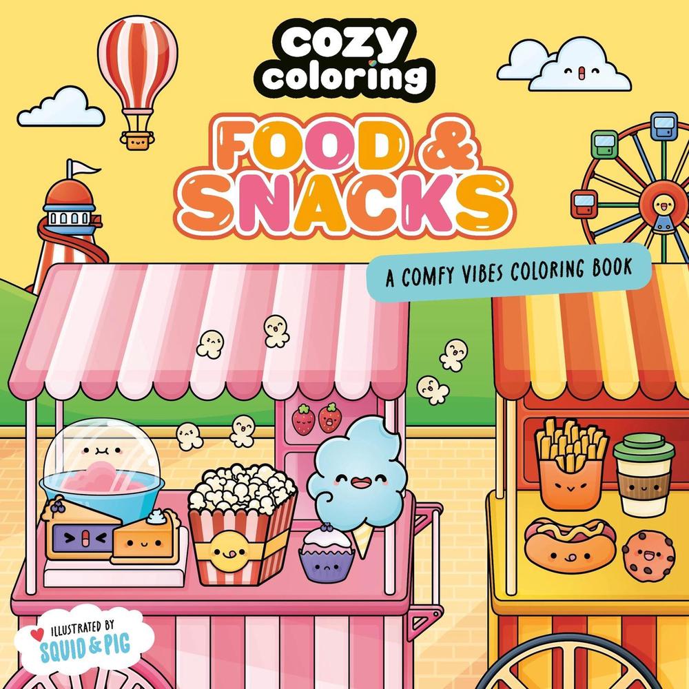 Cozy Coloring: Food & Snacks, 9780063465978