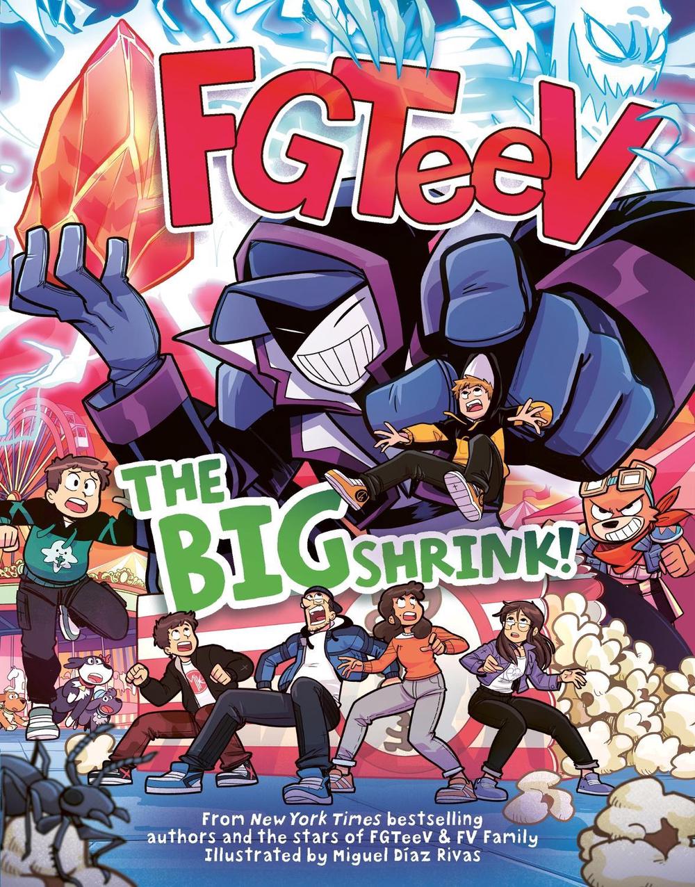 FGTeeV The Big Shrink!: A Graphic Novel, 9780063497863