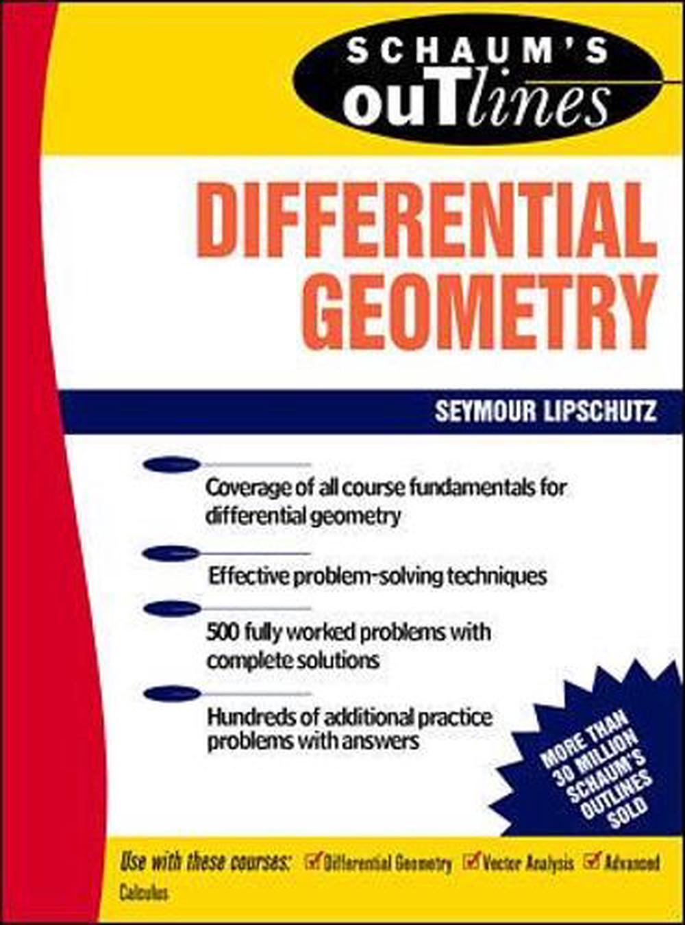 Schaum's Outline of Differential Geometry, 1st Edition, 9780070379855