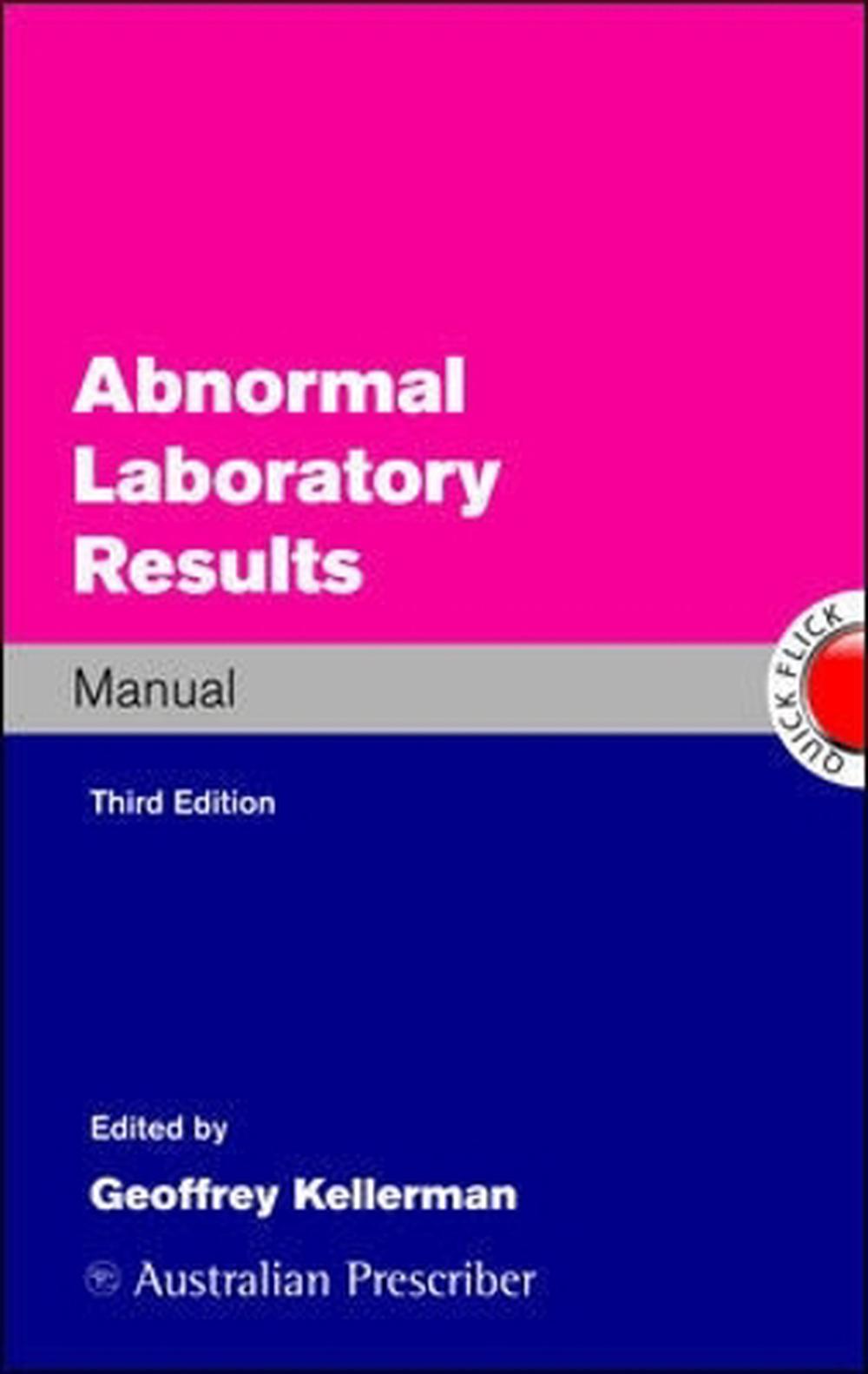 Abnormal Laboratory Results Manual, 9780070998421