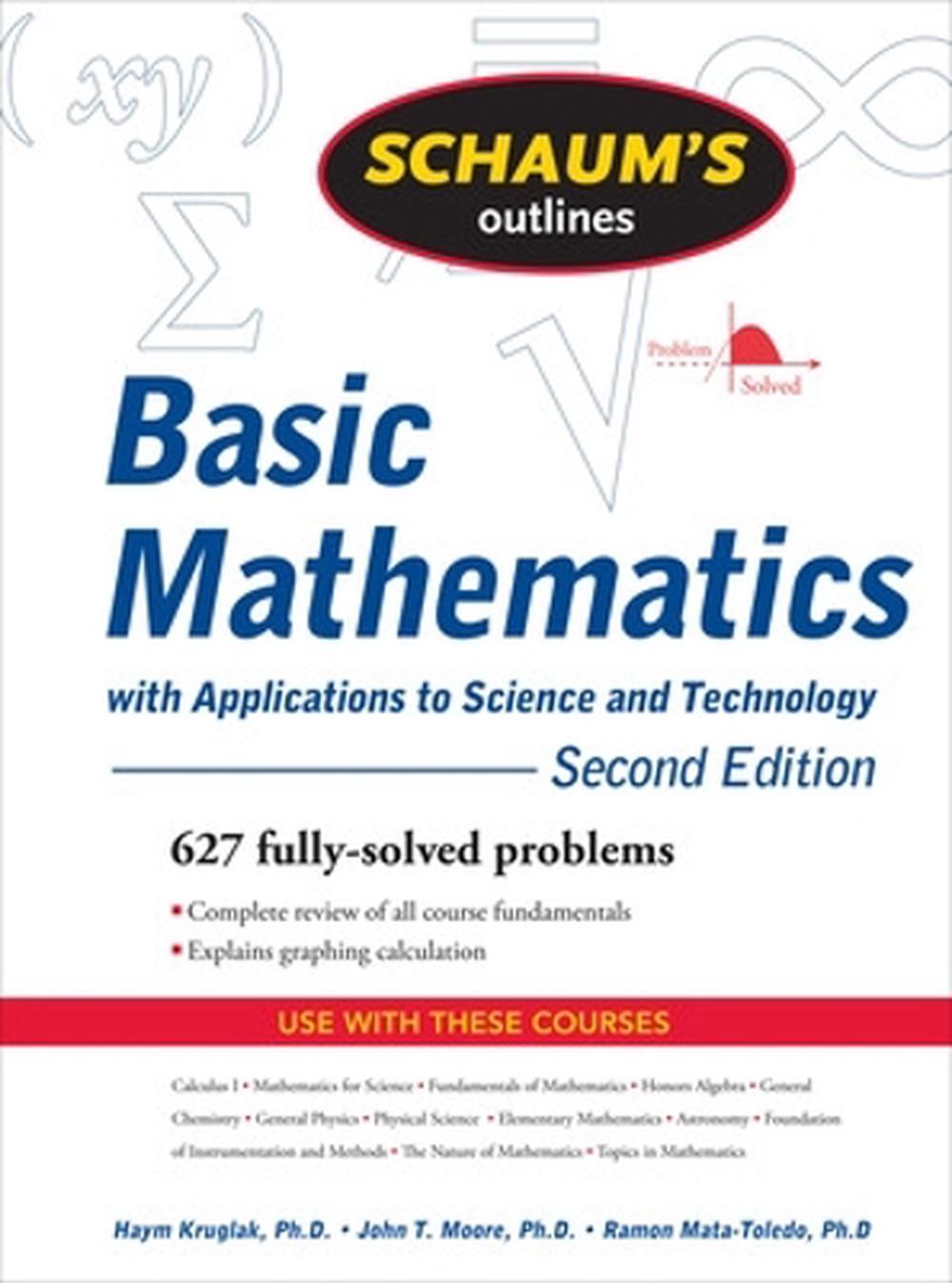 Schaum's Outline Of Basic Mathematics With Applications To Science And ...