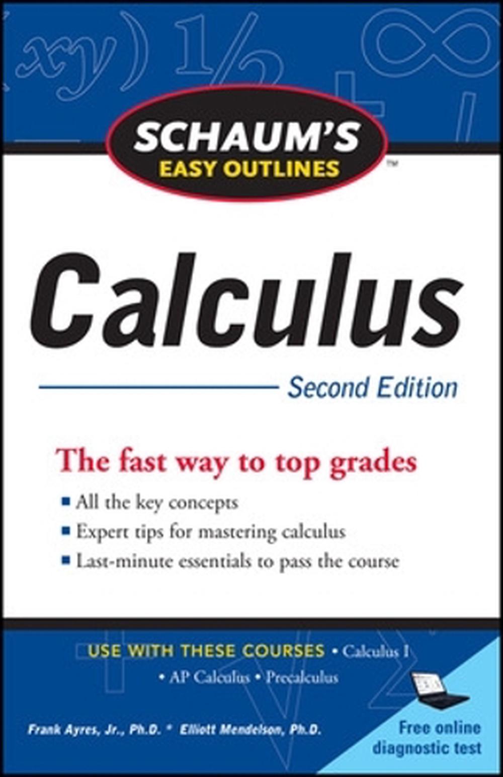 Schaum's Easy Outline of Calculus, Second Edition, 2nd Edition, 9780071745826