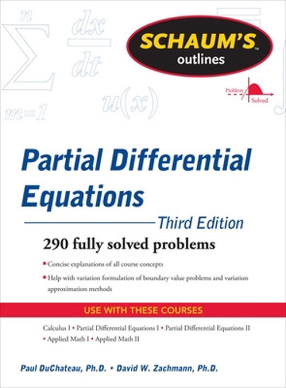 Schaum's Outline of Partial Differential Equations, Revised edition Edition, 9780071756181