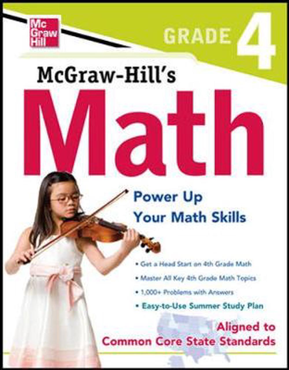 McGraw-Hill Math Grade 4 By McGraw-Hill, Paperback, 9780071775601 | Buy ...