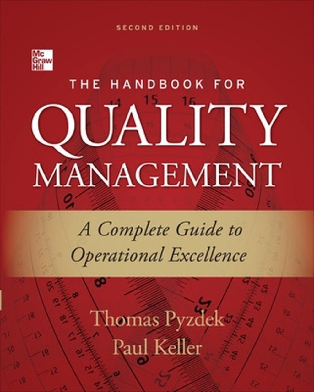 The Handbook for Quality Management, Second Edition, 9780071799249