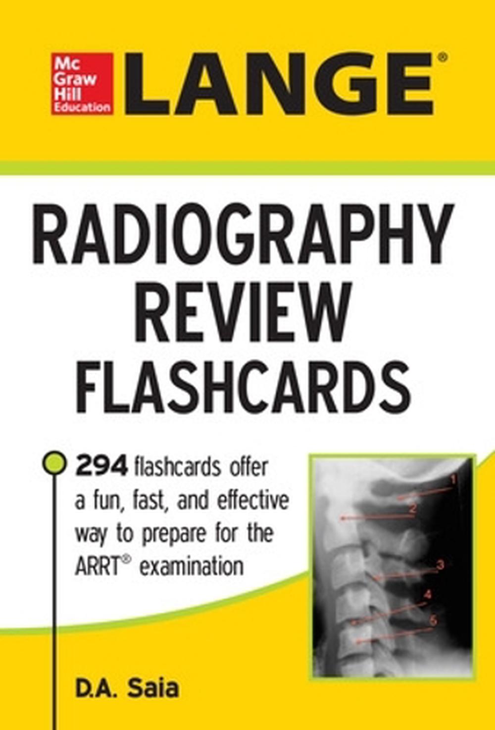 LANGE Radiography Review Flashcards, 9780071834629