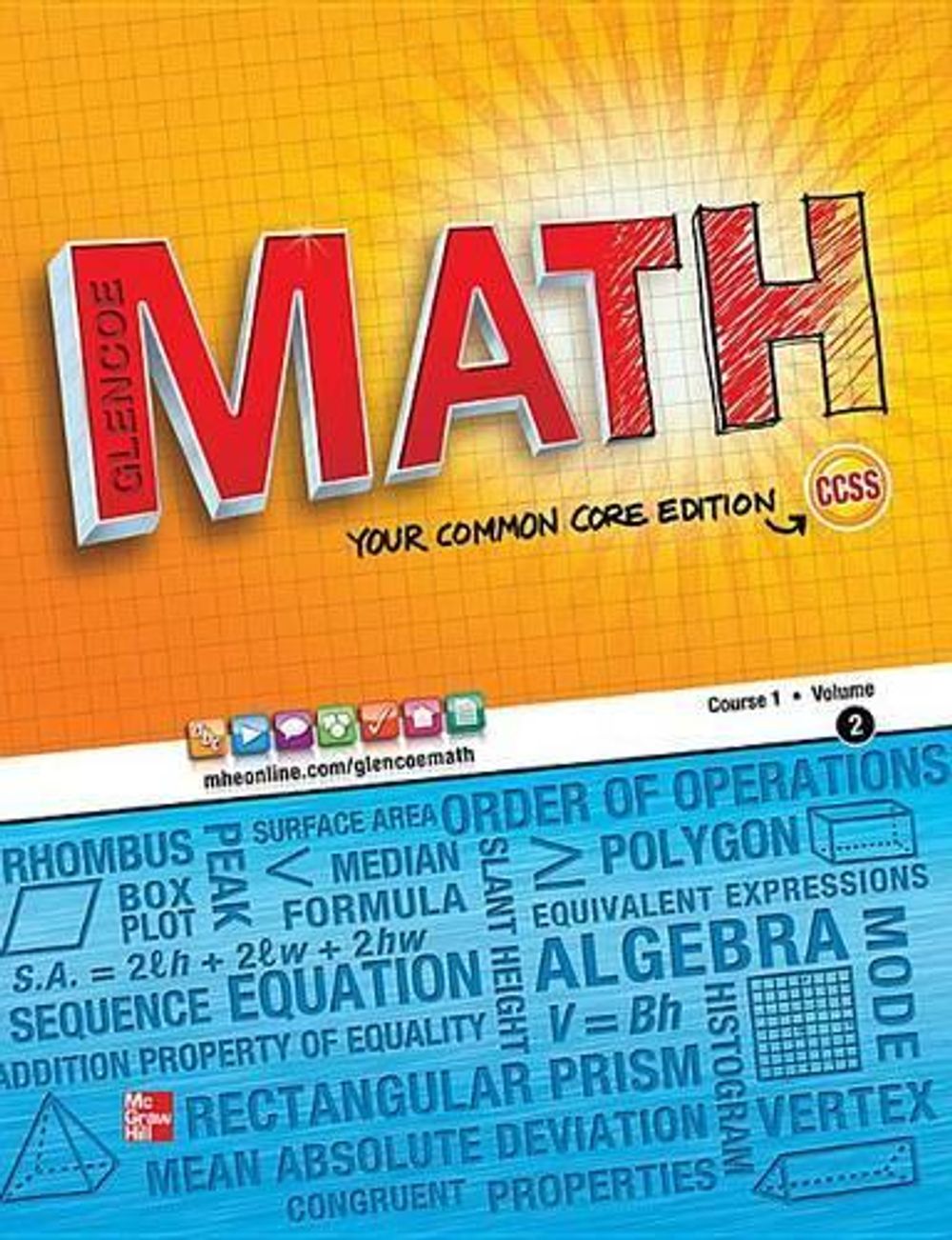 Glencoe Math, Course 1, Student Edition, Volume 2 by McGraw Hill ...