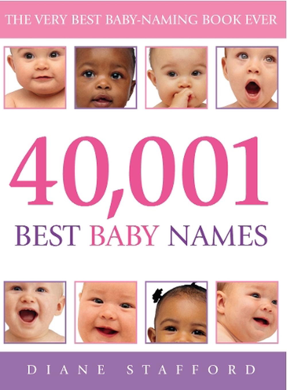 40, 001 Best Baby Names by Diane Stafford, Paperback, 9780091900007 ...