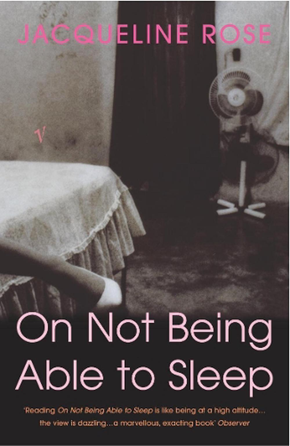 On not being able to sleep by jacqueline rose paperback 9780099286042