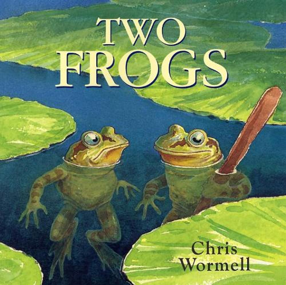 Two Frogs by Christopher Wormell - ISBN: 9780099438625