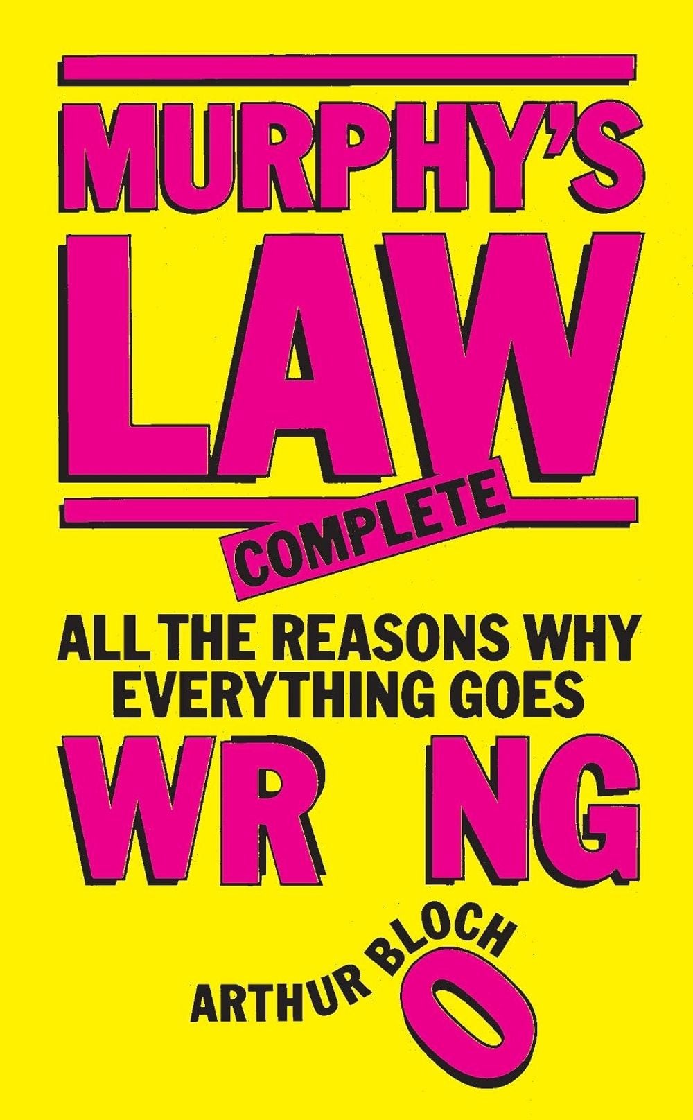 Murphy's Law by Arthur Bloch - ISBN: 9780099445456