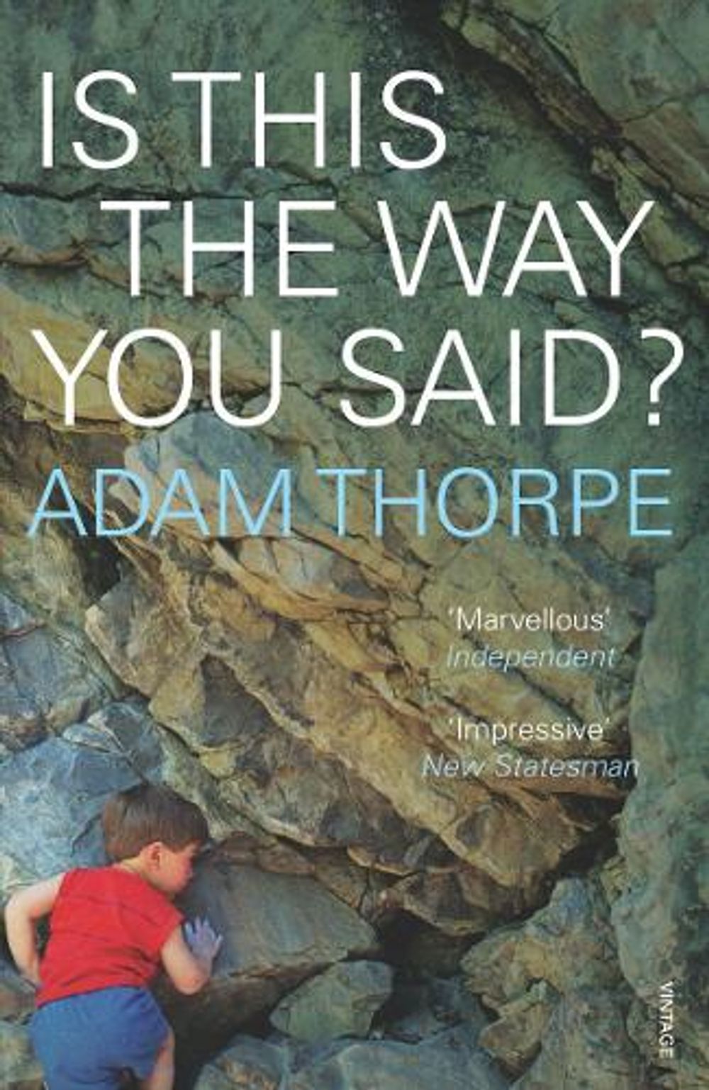 Is This The Way You Said? by Adam Thorpe - ISBN: 9780099479895