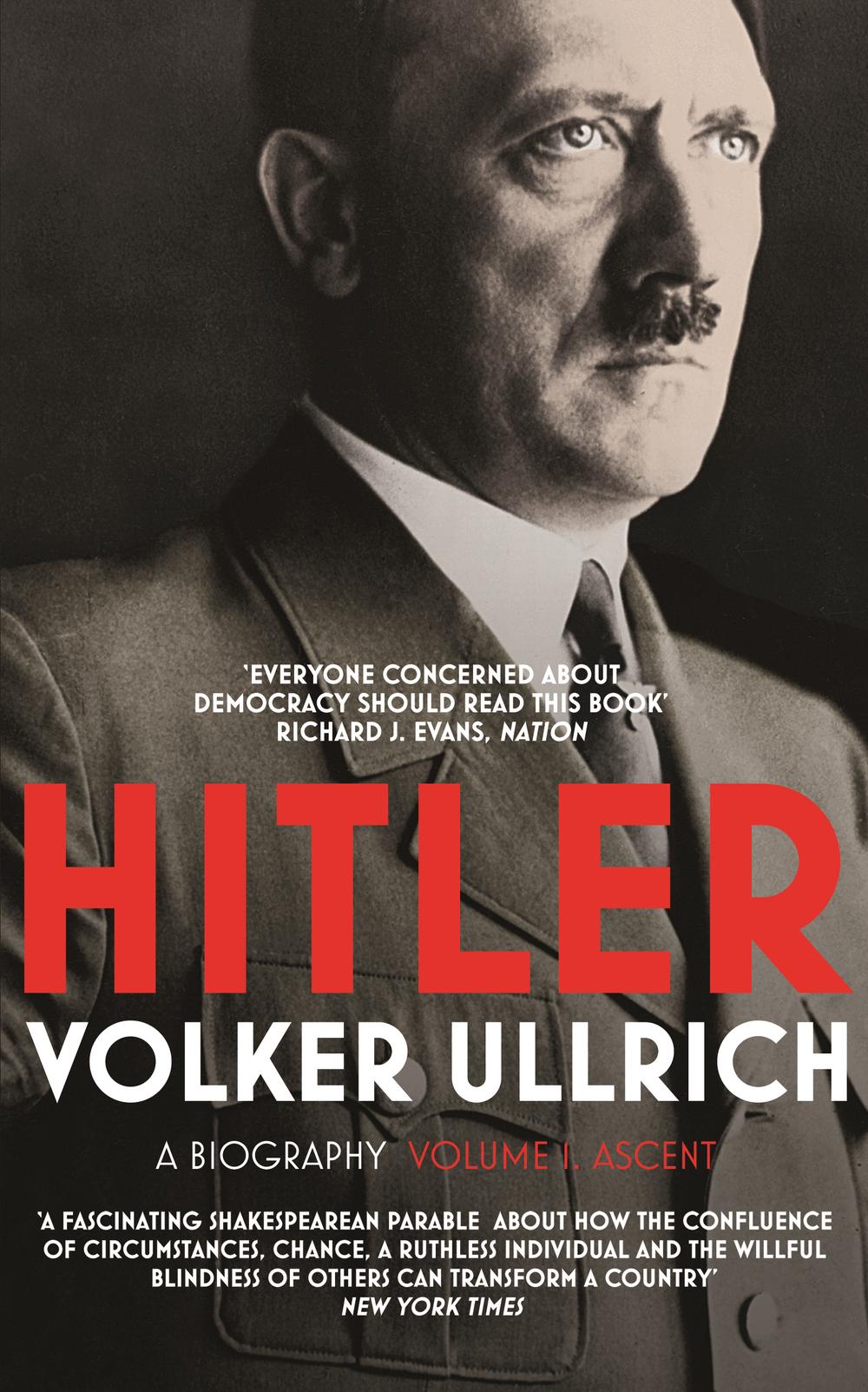 Hitler: Volume I by Volker Ullrich, Paperback, 9780099590231 | Buy ...