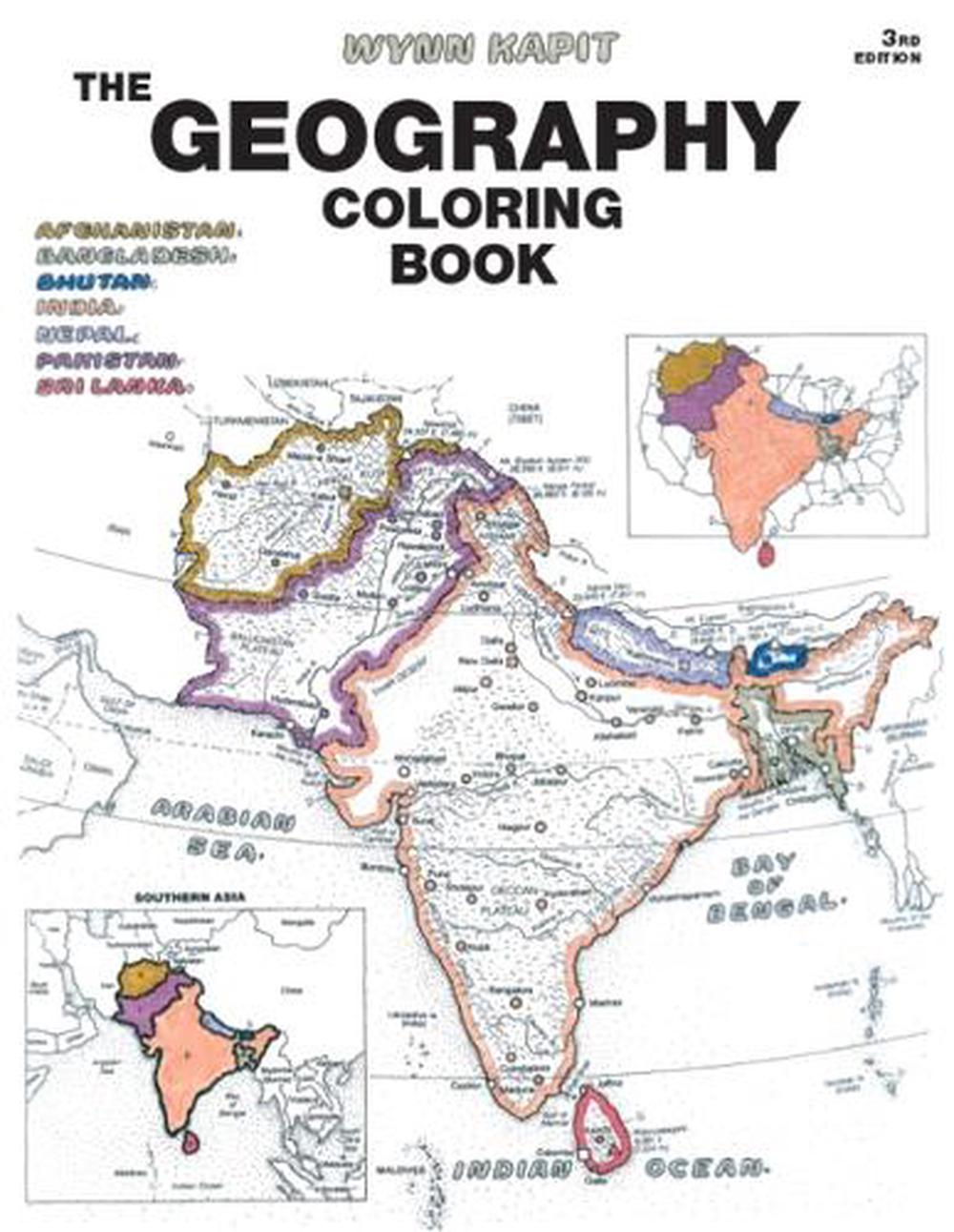 Geography Coloring Book, 3rd Edition, 9780131014725