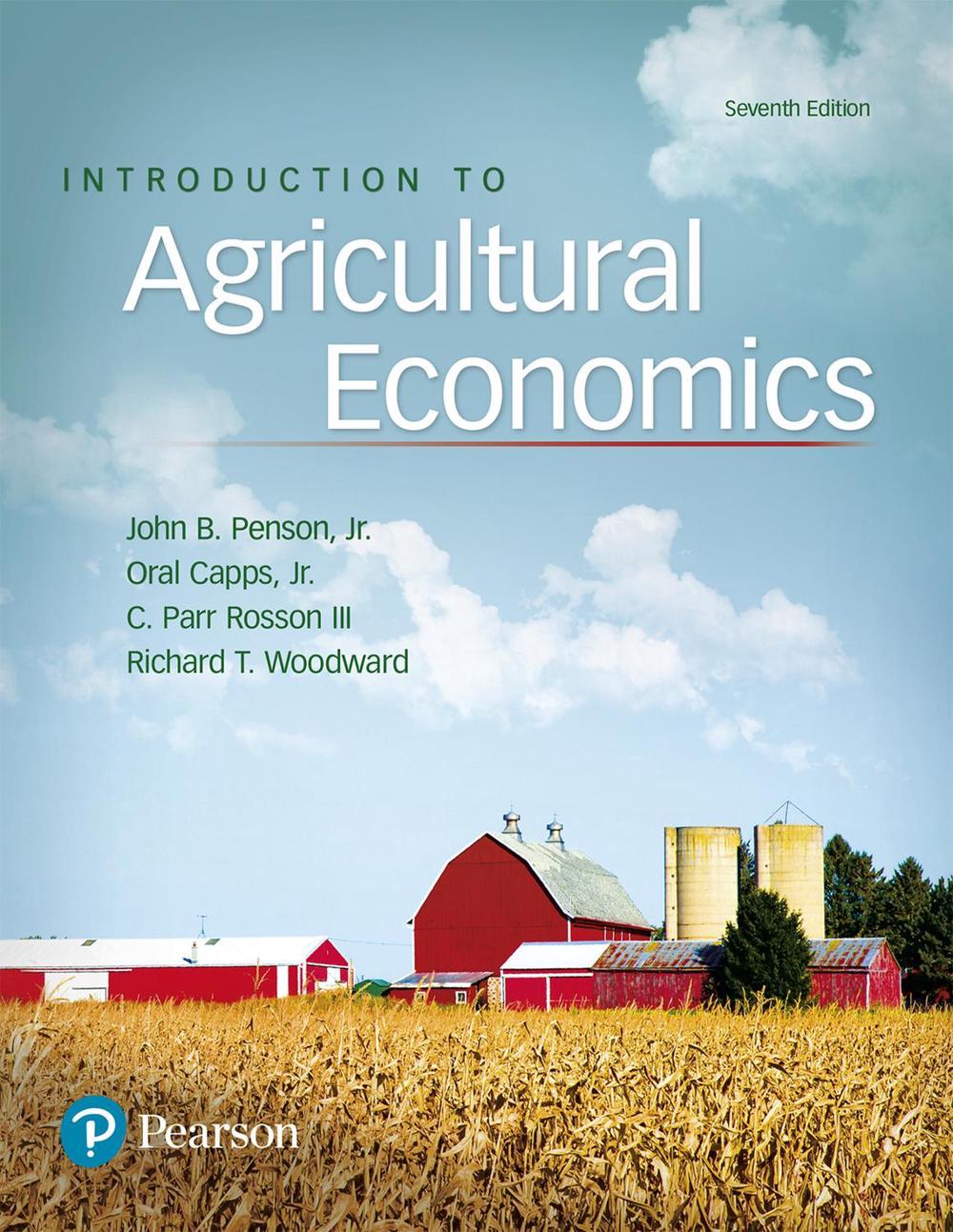 Introduction to Agricultural Economics, 7th Edition, 9780134602820