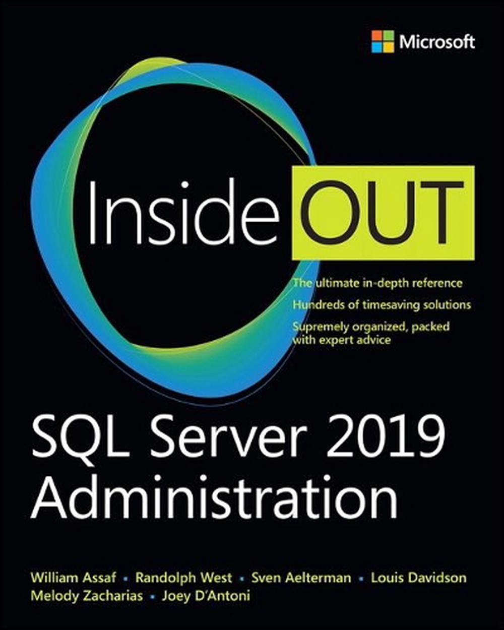 SQL Server 2019 Administration Inside Out, 9780135561089
