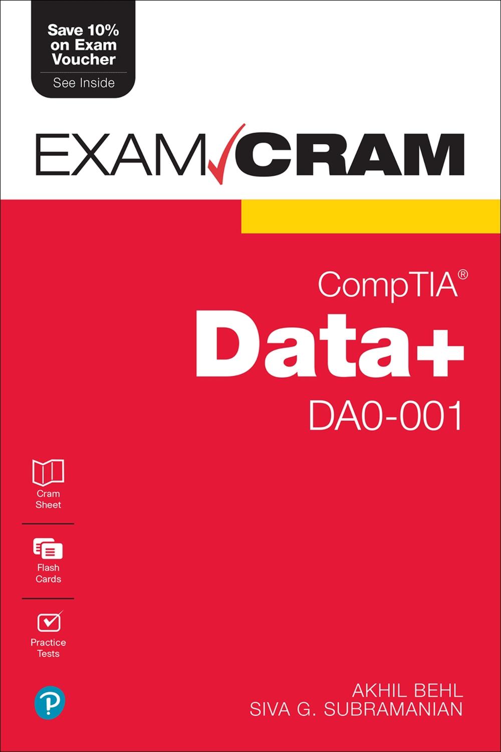 CompTIA Data+ DA0-001 Exam Cram, 9780137637294